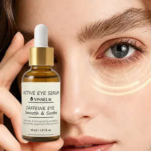 Caffeine Active Eye Serum 30ml | Smooth & Soothe Tightening Under Eye Essence for Tired Puffy Eyes