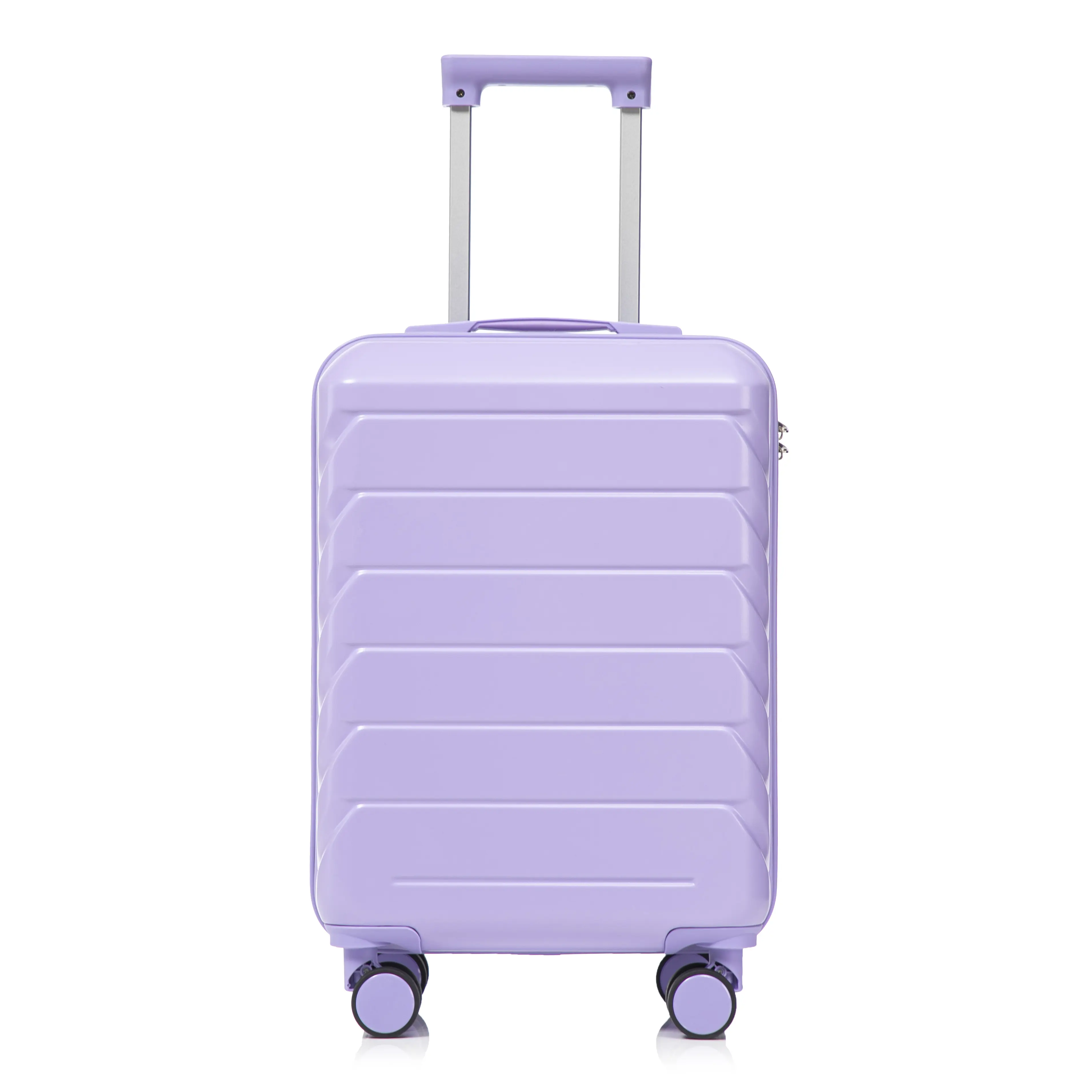 ARCH 20 Inch ABS Hard Shell Travel Checked Luggage, Scratch Resistant Surface, Four Multi-Directional Wheels, Combination Lock, Blue+Purple Color Option, Lightweight Durable Suitcase for Travel, Vacation, Business Trips, Carry-On Bag