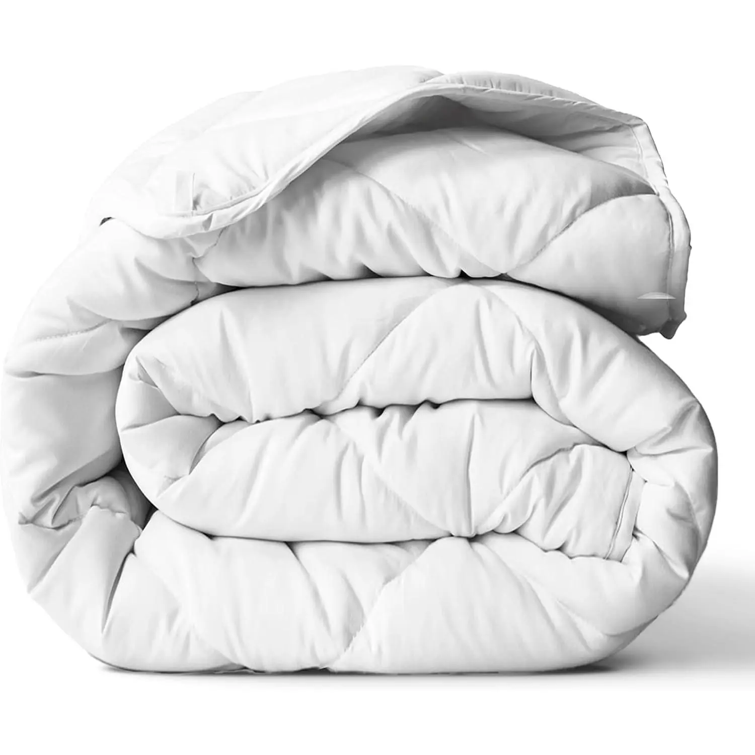 Cloud-Soft Down Alternative Duvet Insert - Oeko-TEX Certified Full Comforter, All-Season Cooling Lightweight Reversible Quilt Blanket for Bedroom, White