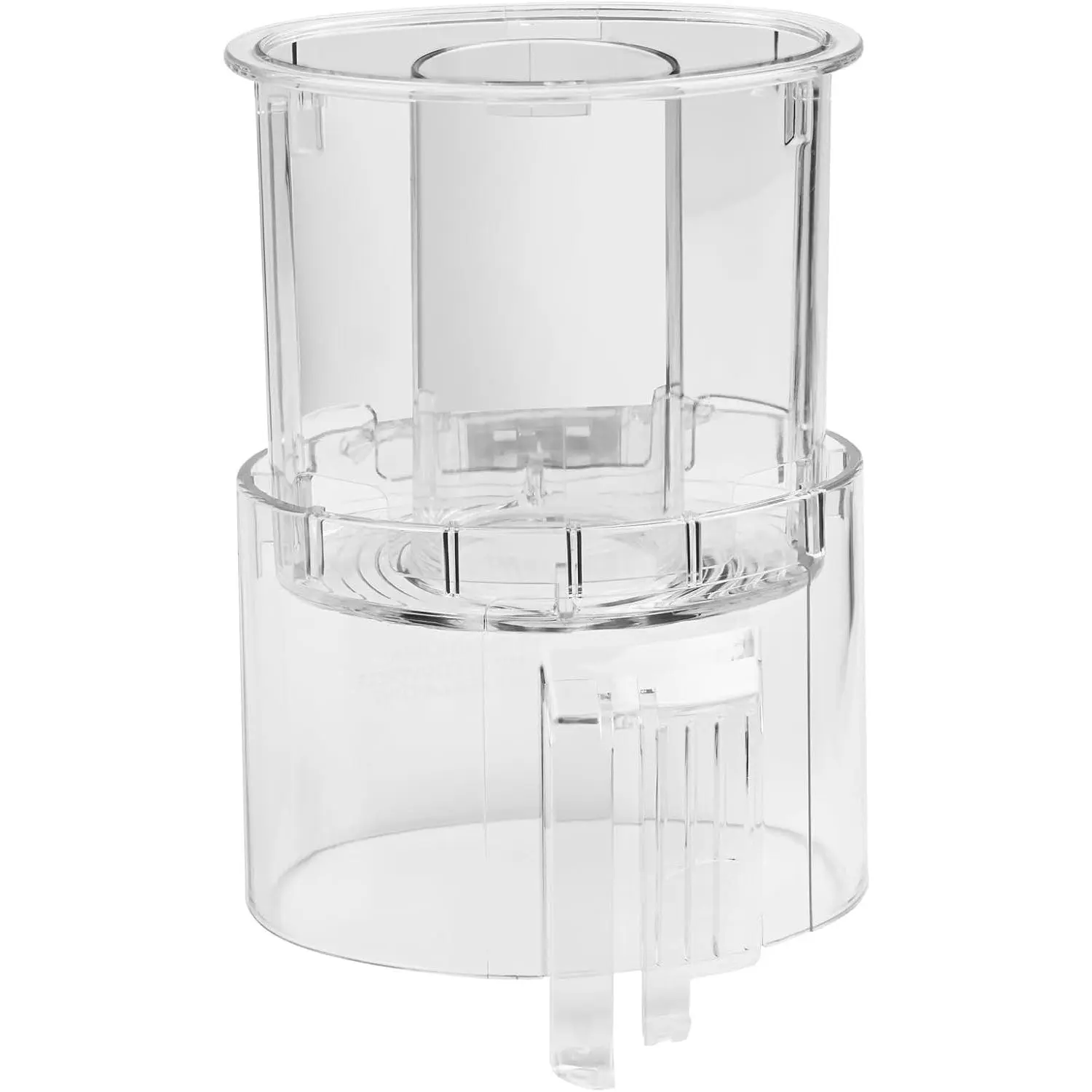 DLC-018BGTXT (DLC-018BGTXT-1) Large Pusher Sleeve Assembly, Food Processor Parts Compatible with Cuisinart Tritan Custom Models DFP-11, DLC-8S, DLC-8SY, DFP-11 Deluxe 11, DLC-5, DLC-7FPC