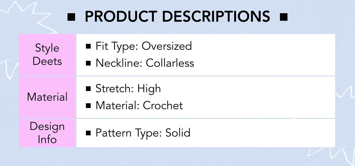 Cider Cream White Open Back Crochet Hollow Out Cardigan with Pink Heart Embellishments - Sweet Short Sleeve Knit Sweater for Women Daily/Dating