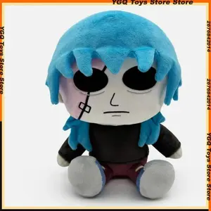 New In Stock Sally Face Sal Fisher Plush Doll Cute Anime Peripherals Toy Birthday Christmas Gift