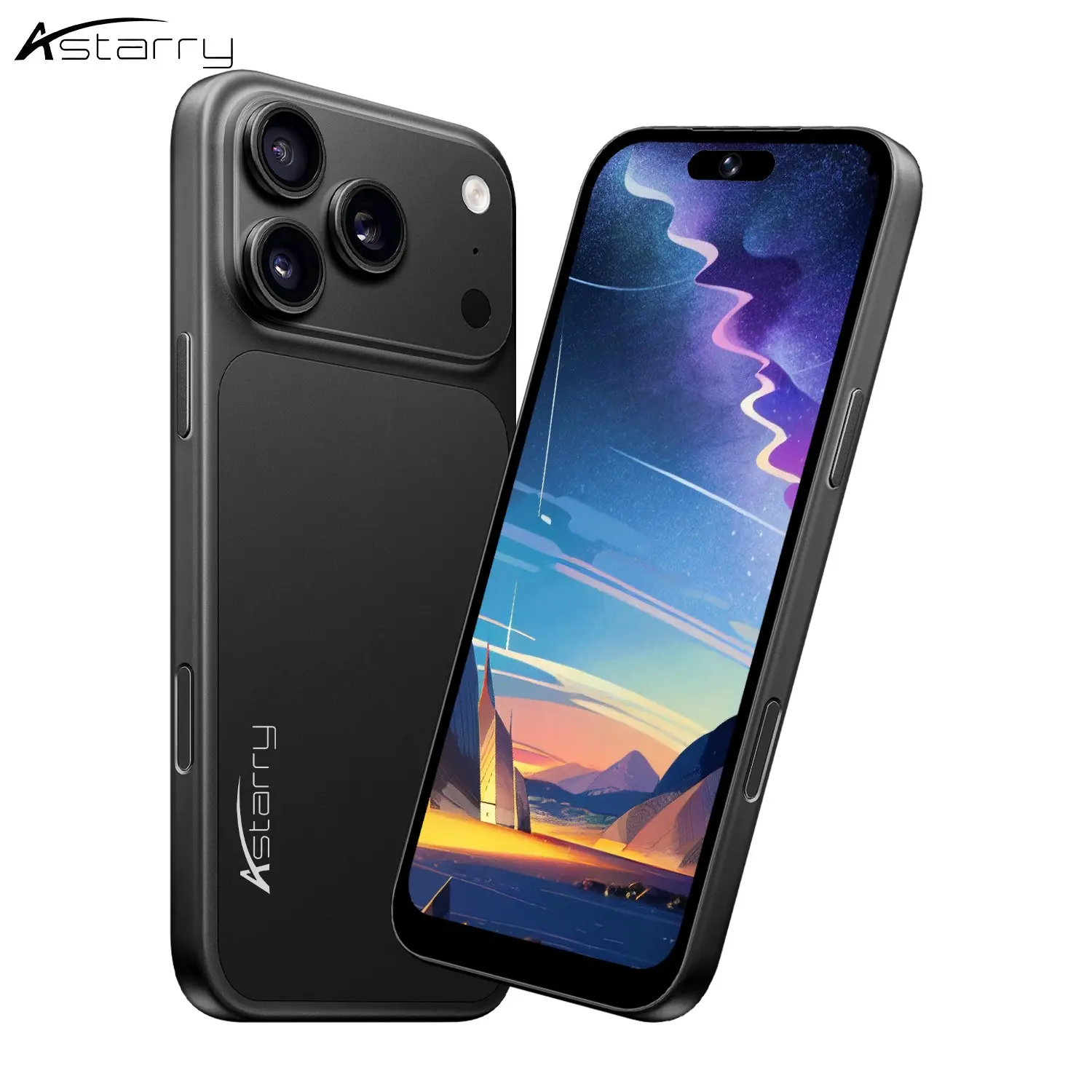 Astarry-17 Pro Max Smartphone, Dual Sim, 6.75-Inch Screen, 3gb+32GB RAM, Android 12, Bluetooth-compatible WiFi, GPS, 4100mah Battery, 5+13mp Camera