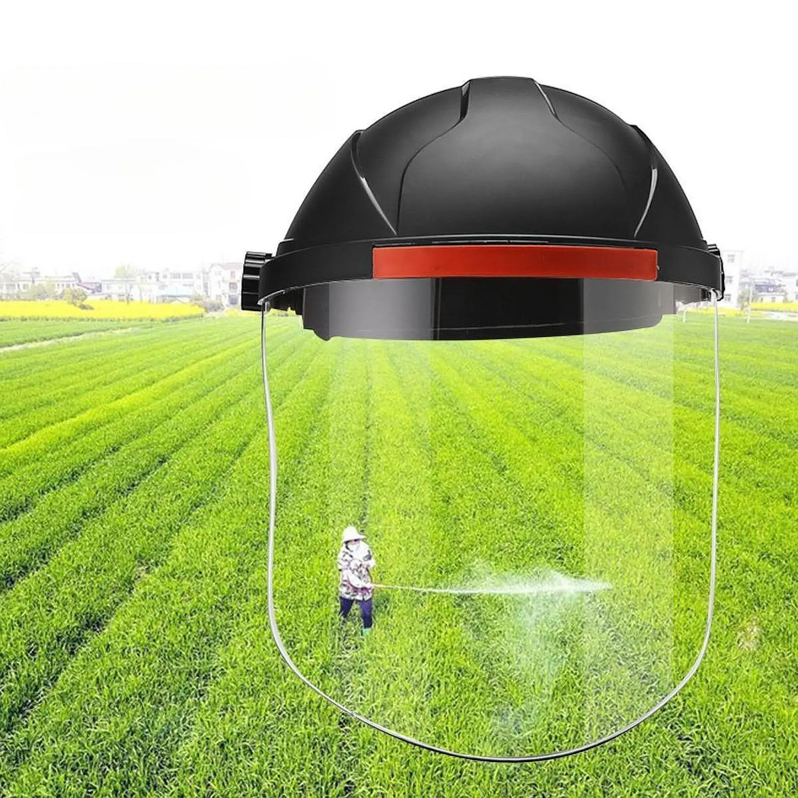 Welding Face Shield Impact Resistant Protection Tool Clear Visor Full Face