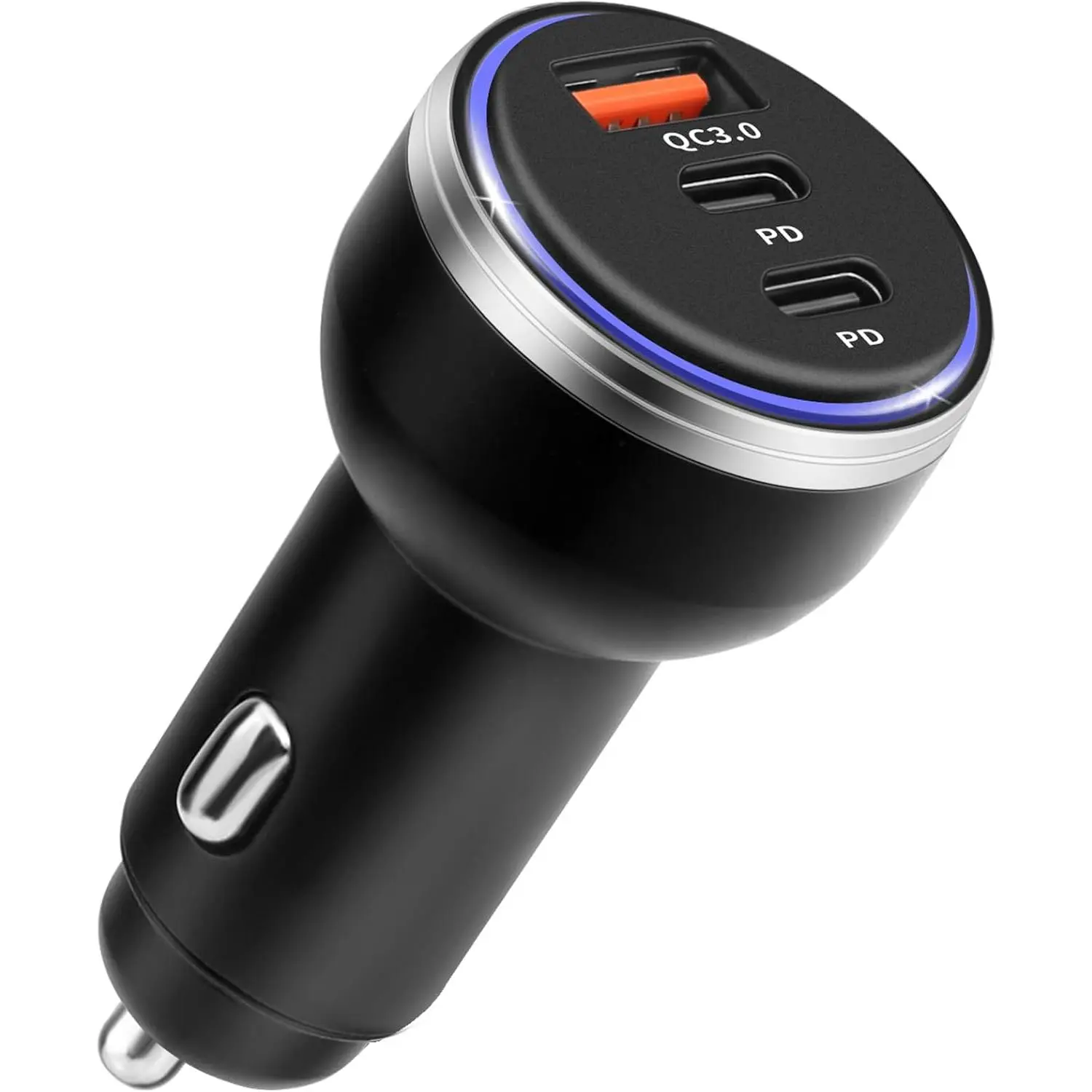 Car Charger for iPhone 16,90W 3-Port Charger Adapter for iPhone 16/16 Plus/16 Pro/16 Pro Max/15/14/Pro Max/AirPods4/ iPad Pro/Mini