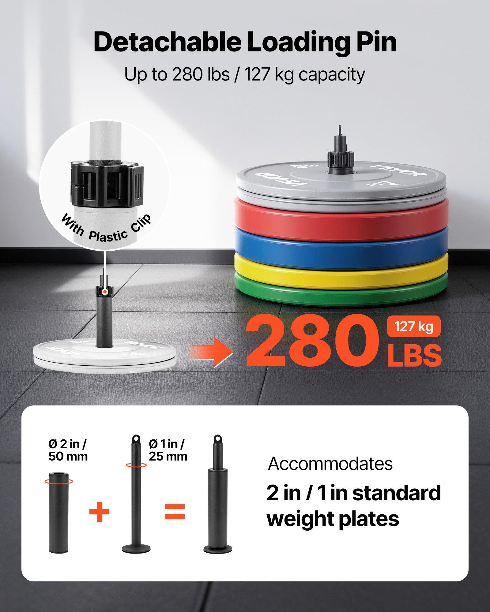 VEVOR Pulley System, 1 PC LAT and Lift Pulley System, Gym Rack Pulleys Attachment with two Steel Cables, Short Bar, Dual Grip Handles, Cable Machine for Bicep, Shoulder, Back, Up to 280 lbs Capacity VEVOR Pulley System, 1 PC LAT and Lift Pulley System, Gym Rack Pulleys Attachment with two Steel Cables, Short Bar, Dual Grip Handles, Cable Machine for Bicep, Shoulder, Back, Up to 280 lbs Capacity