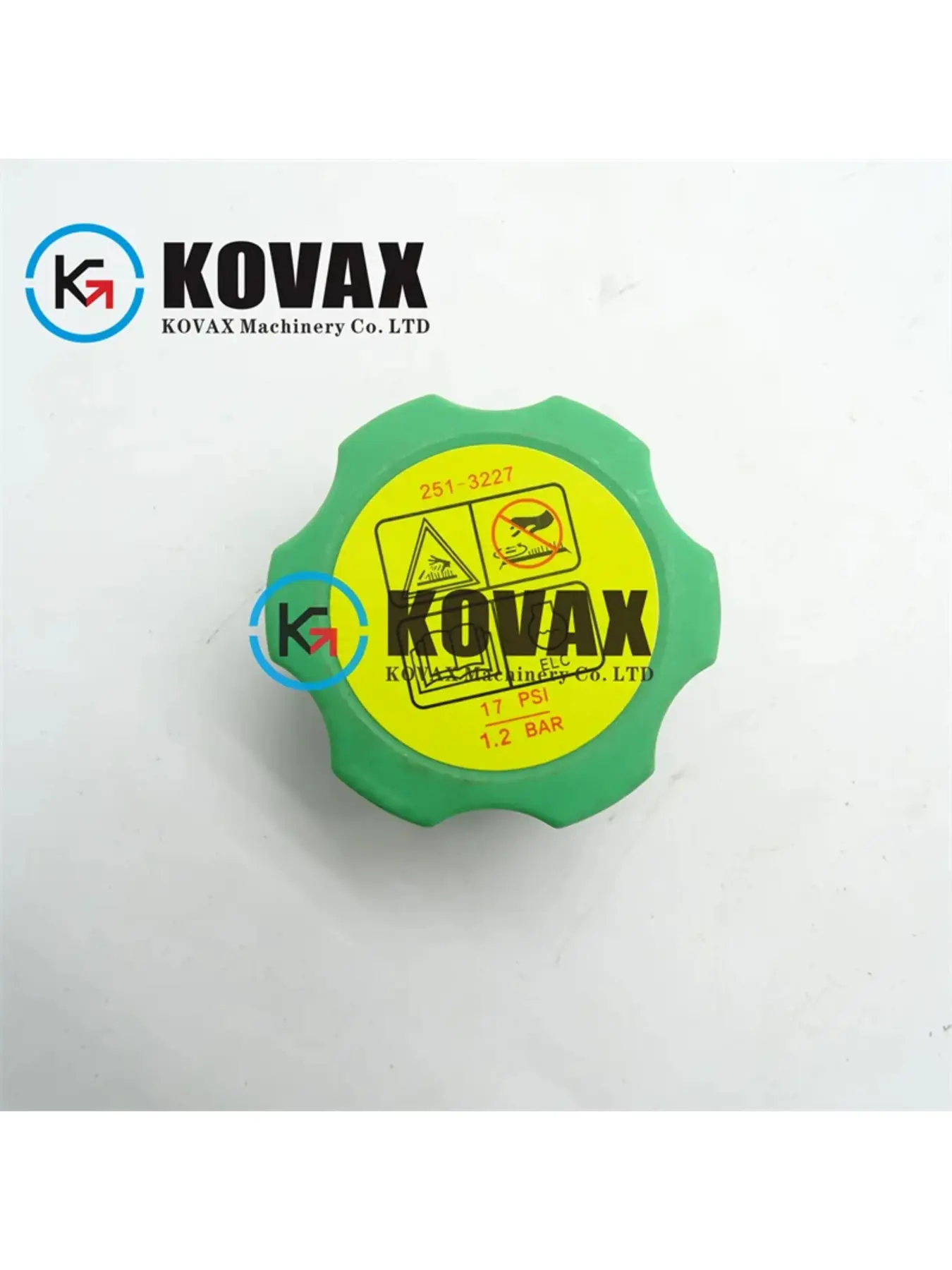 251-3227 Cap Assembly Coolant Tank for 416E 422E 906H 120K 12K 140K 140M 160M Construction Machinery Parts