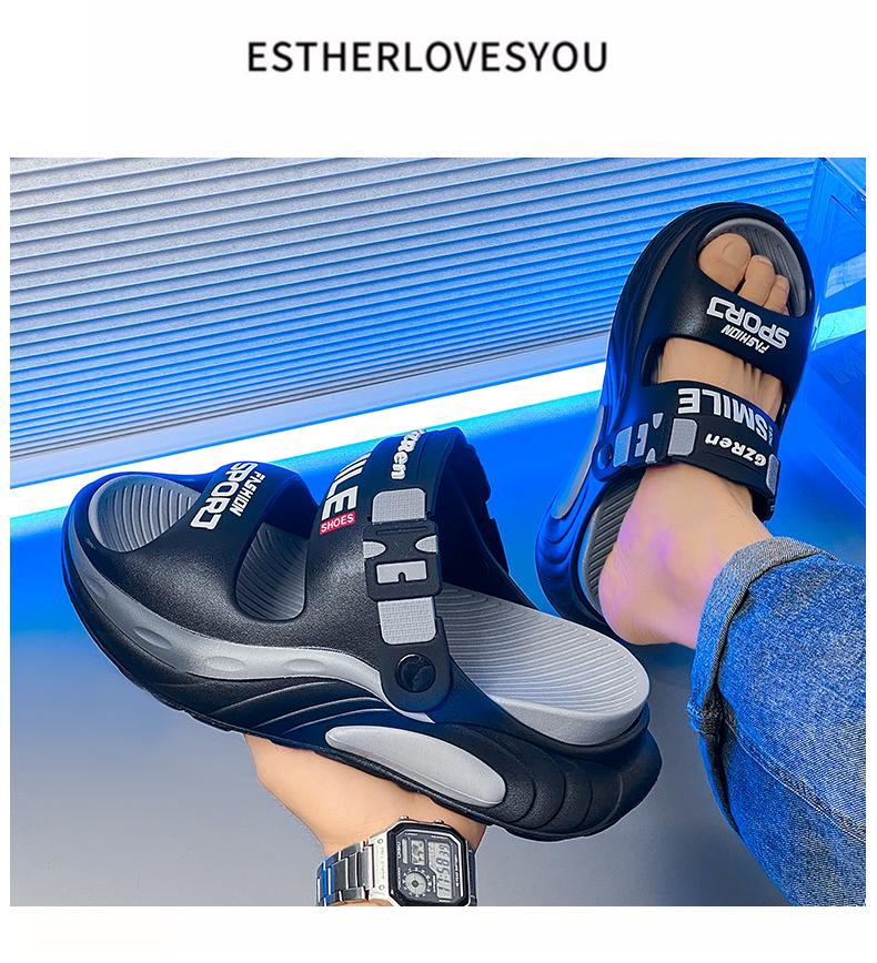 2-in-1 Clog & Slide |     Adjustable Strap for Men & Women |     Beach to Street