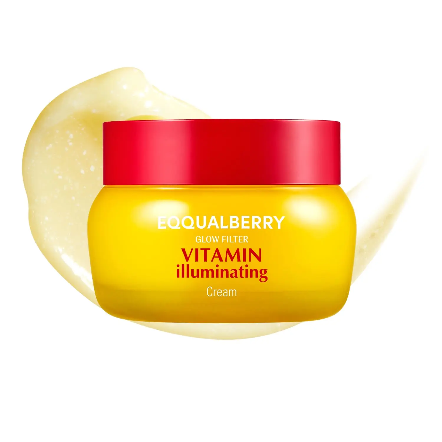 EQQUALBERRY Vitamin Illuminating Brightening Cream - Vitamin C, 5% Niacinamide, 3% TXA, Ceramide - Hydrating Moisturizer for Dark Spots, Barrier Strength, Combination Skin - Glowy Lightweight Travel Size (1.69 fl.oz/50ml) Korean Skincare, Moisture