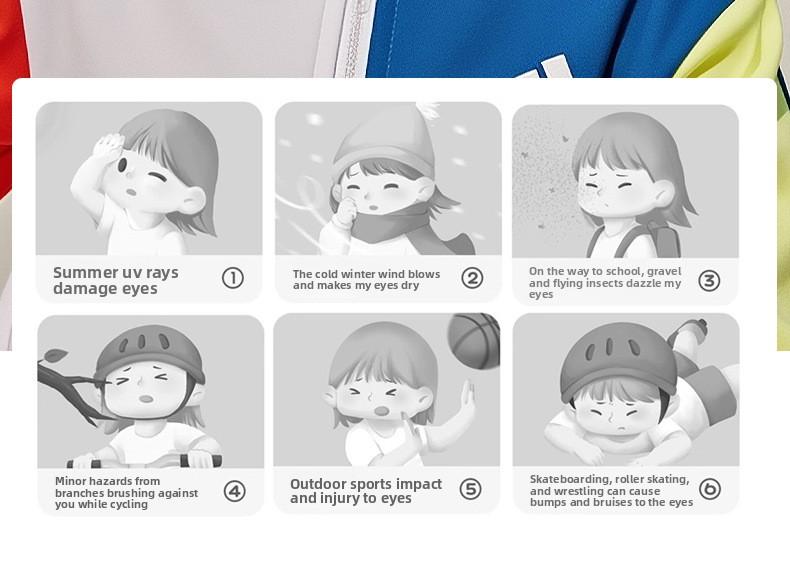 Pocket Magic Shades: Kids Foldable Sport Sunglasses - Unbreakable TR90, Anti-Fog UV400 Shield - Boys & Girls, with Compact Case