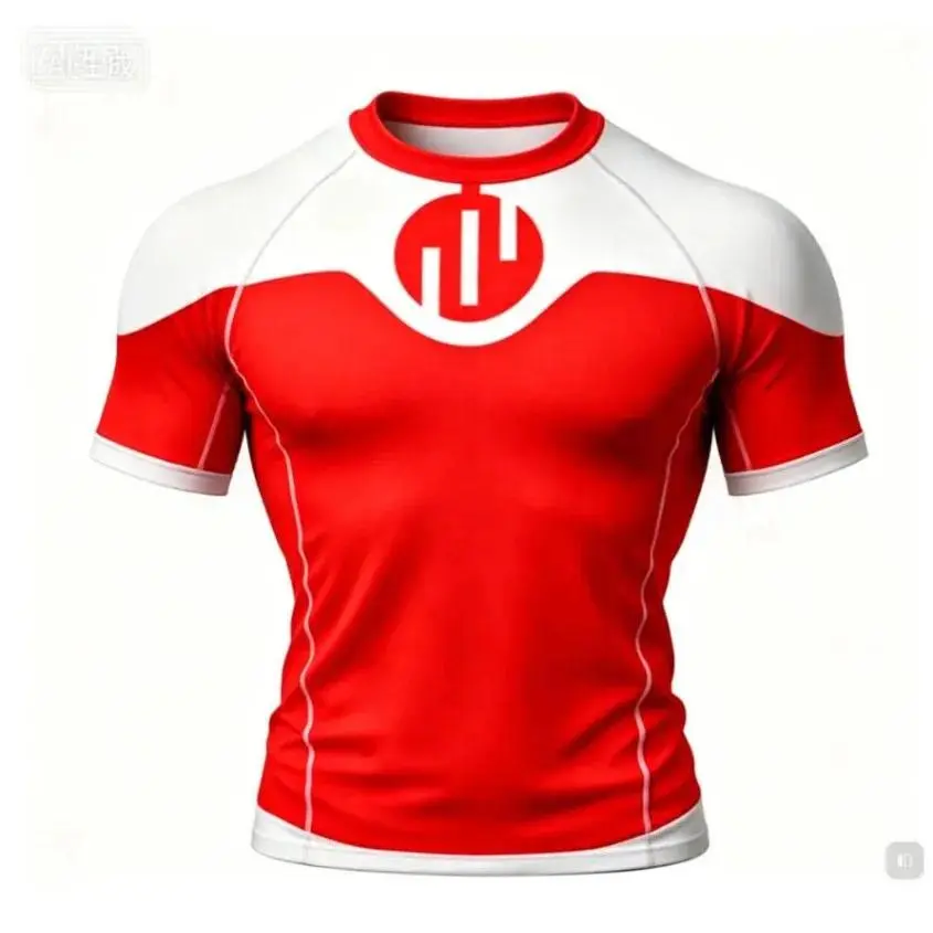 Invincible Viltrumite Cosplay Rash Guard Compression Shirt Men Women MMA BJJ Gym Workout Long Sleeve Costume Top