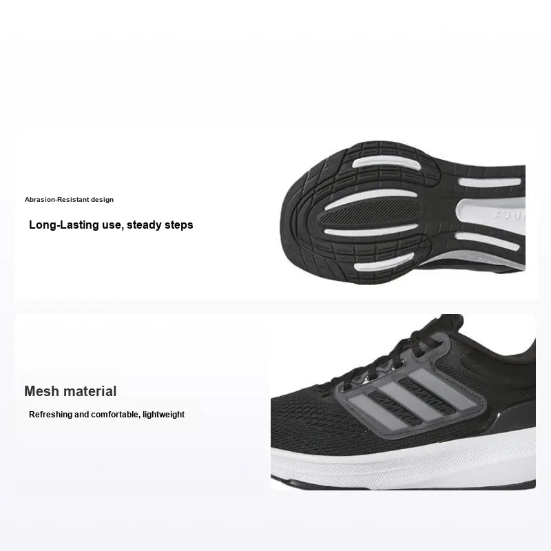 Adidas Ultrabounce Big Kid 'Black White' HQ1302