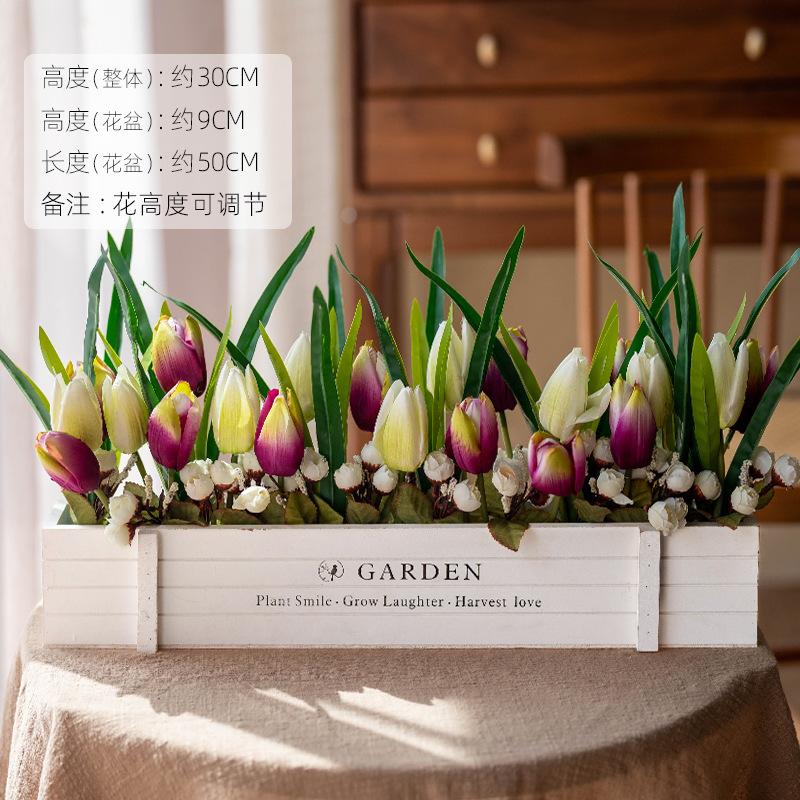 Fence Greenery with Flower Planter, Window Sill & Corner Decorative Privacy Screen Pot garden roses White Babys Breath Bouquet