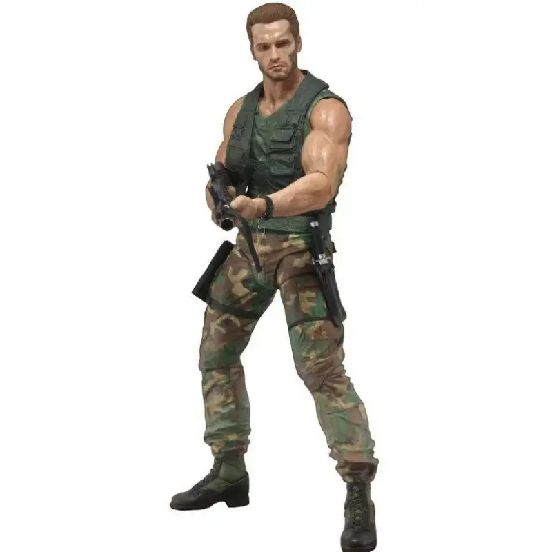 Neca Iron Man 30th Anniversary P1 Original Anodach Colonel Jungle Hunter Collectible Model Figurine, Desktop Decor, Halloween Gift, Christmas Present