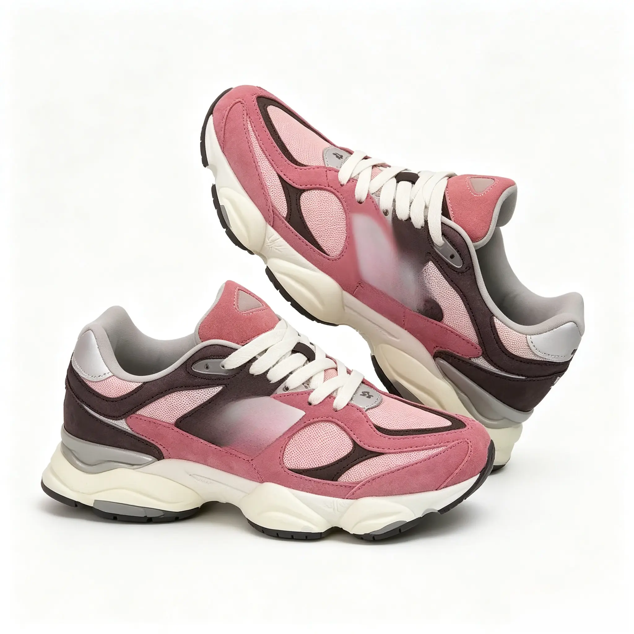 Cute Color Block Platform Dad Sneakers, Breathable Mesh Retro Running Shoes, Non Slip Thick Sole Casual Walking Trainers for everyone Daily Streetwear Gym Travel Sport Footwear  comfortable outdoor sneaker  lightweight athletic shoe