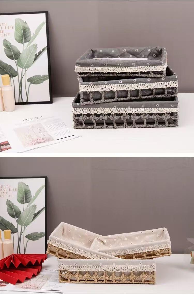 Jewelry storage, stall display, desktop storage box, storage basket, toy and key organizer, living room storage basket