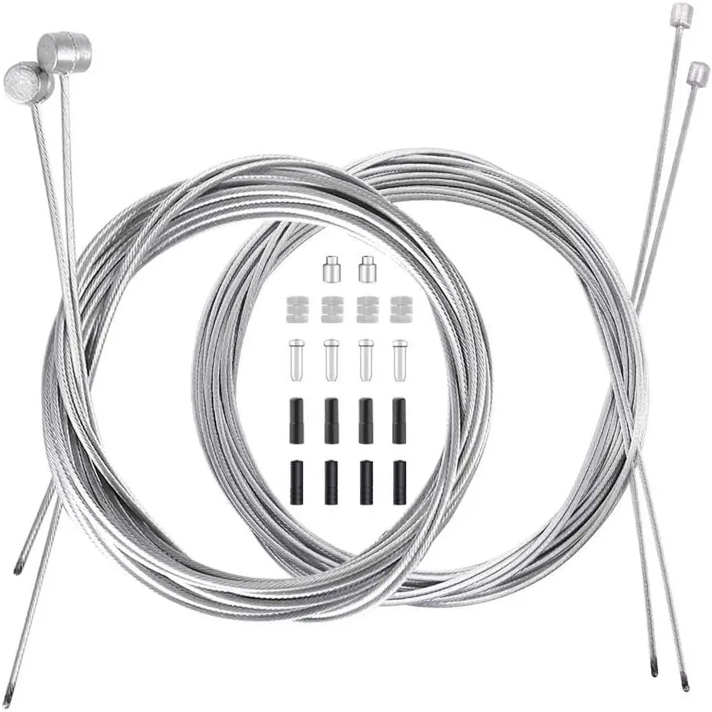 Shifter ,    for MTB | Mountain Derailleur  Set Including 2  & 2 Shifter Cables,18 PCS Complete Inner  Set