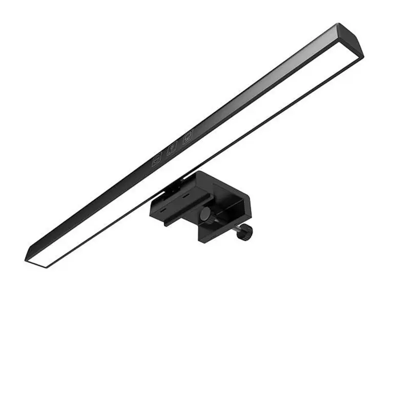 Laptop Monitor Light Bar, Computer Monitor Lamp, No Glare Eye-Care LED Screen Bar, Touch Control USB Reading Desk Lamp for Home Office Work, Dimming Adjustable Color Temperature, Fit for Curved/Flat Monitor