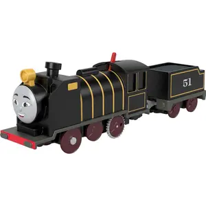 Thomas & Friends Motorized Toy Train Hiro Battery-Powered Engine with Tender for Preschool Pretend Play Kids Ages 3+ Years
