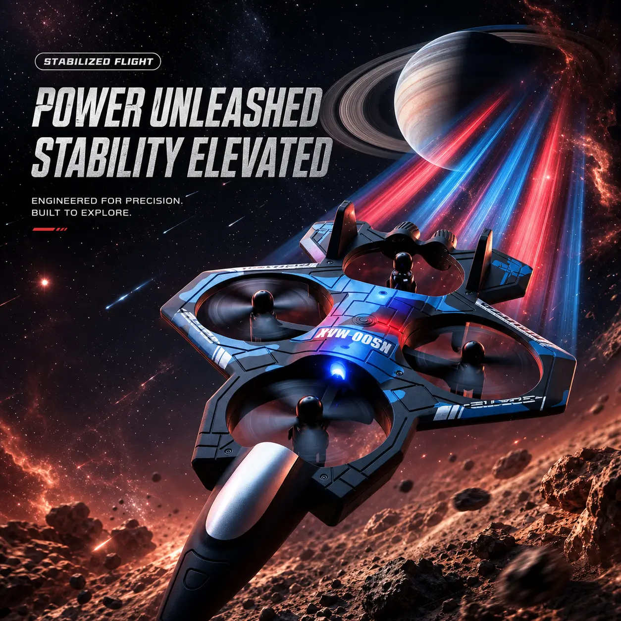 2026 New Unisex Mini Remote-Control Kid Drone - LED Stunt Drone with 360° Aerial Stunts, Altitude Hold, 1-Button Takeoff/Landing, Colorful Lights, Rechargeable Battery, Ideal Indoor/Outdoor Holiday Gift for Radio-Controlled Aeroplanes Enthusiasts