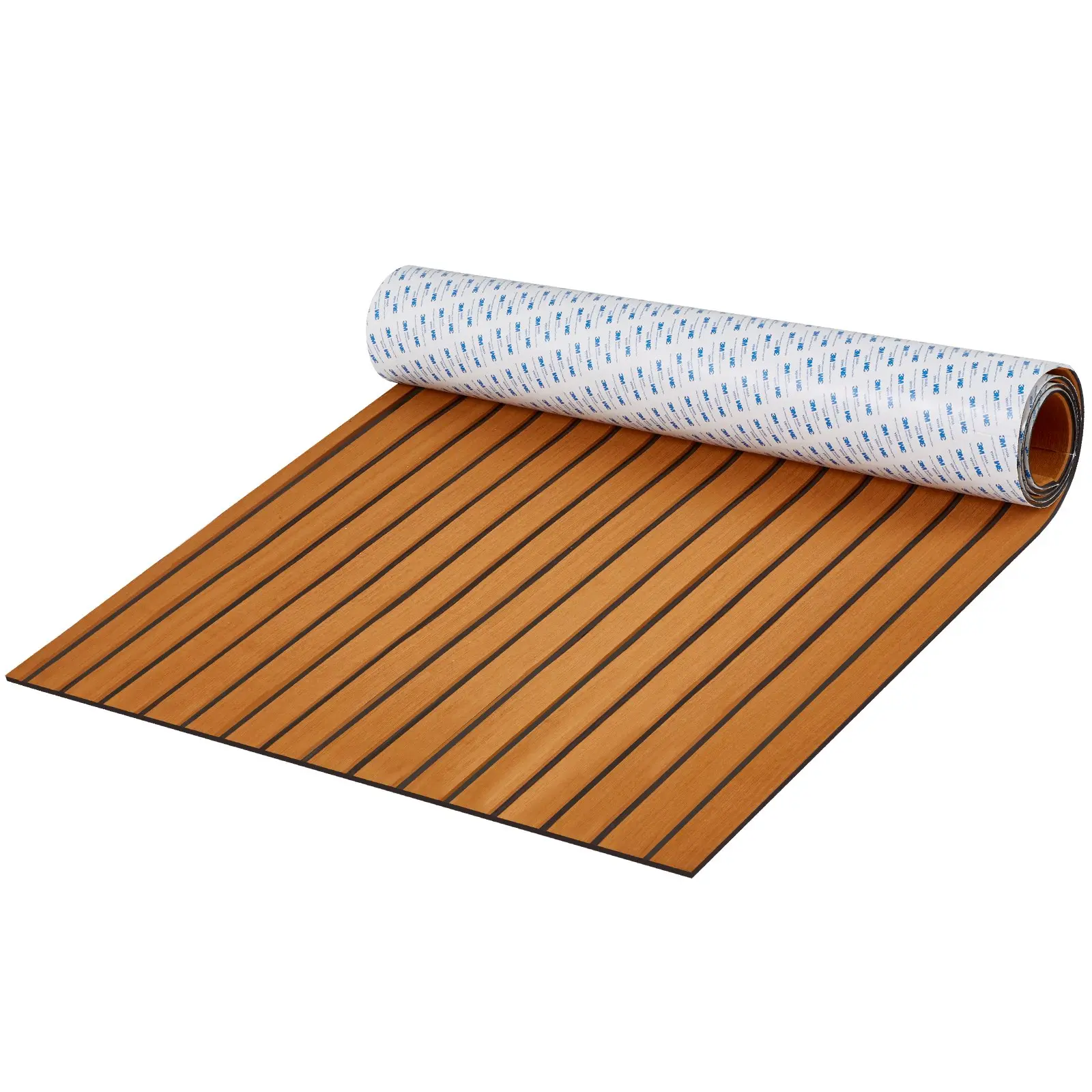 【Summerfinds】VEVOR Boat Flooring, EVA Foam Boat Decking 94.5" x 35.4", Non-Slip Self-Adhesive Flooring, 23.2 sq.ft Marine Carpet for Boats, Yacht, Pontoon, Kayak Decking