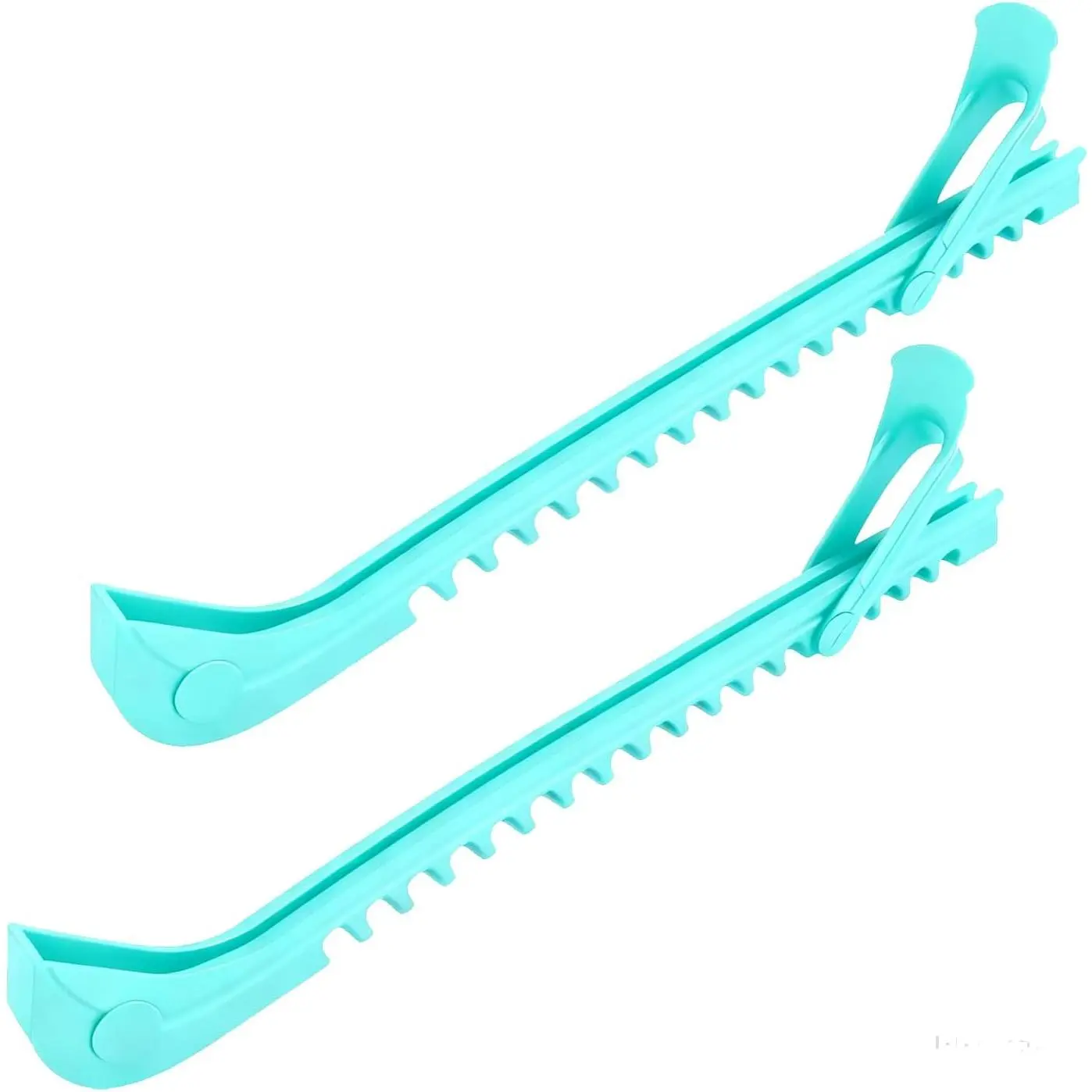 34.5 cm Adjustable Ice Hockey & Recreational Skating Guards - Rubber Blade Covers with Adjustable Buckles, Anti-Slip Design, Drain Holes, Strong Off-Ice Protection, 34.5X5cm, Blade Guard, Figure Skating Guards