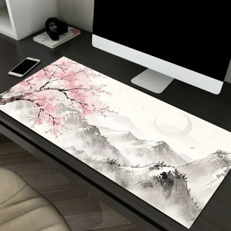 Large Game Mouse Pad with Diatomaceous Earth Material, Anti-Slip Rubber Base, Ideal for Gamers, Office, School, E-Sports, Washable & Durable, Gaming Mouse Pad, Mouse Pad for Laptop