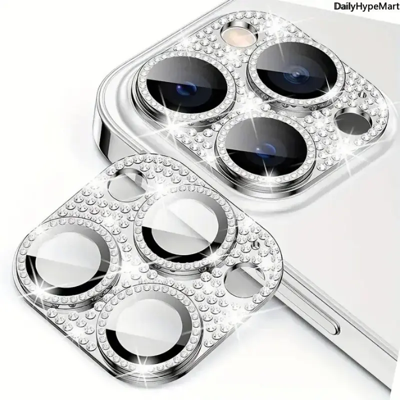 All-in-One Glitter Armor Camera Lens Protector for iPhone