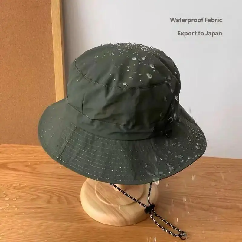Unisex Polyester Bucket Hat (1 Size) - 2026 Summer Packable, Lightweight, Quick-Dry, Waterproof Beach Hat for Adult Outdoor Hiking, One Size