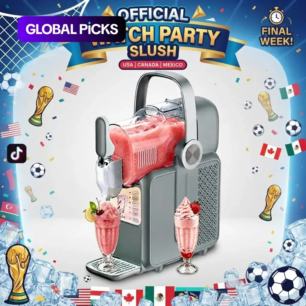 GSEICE 3L Dual Function Slushie Machine Icee Machine - All-in-1 Home Slushy & Ice Cream Maker, 12-Min Fast Freeze, 6 Preset Modes, Auto-Clean, Ideal for Frozen Drinks, Frozen Margaritas, Smoothies, Milkshakes Ice Cream Machines