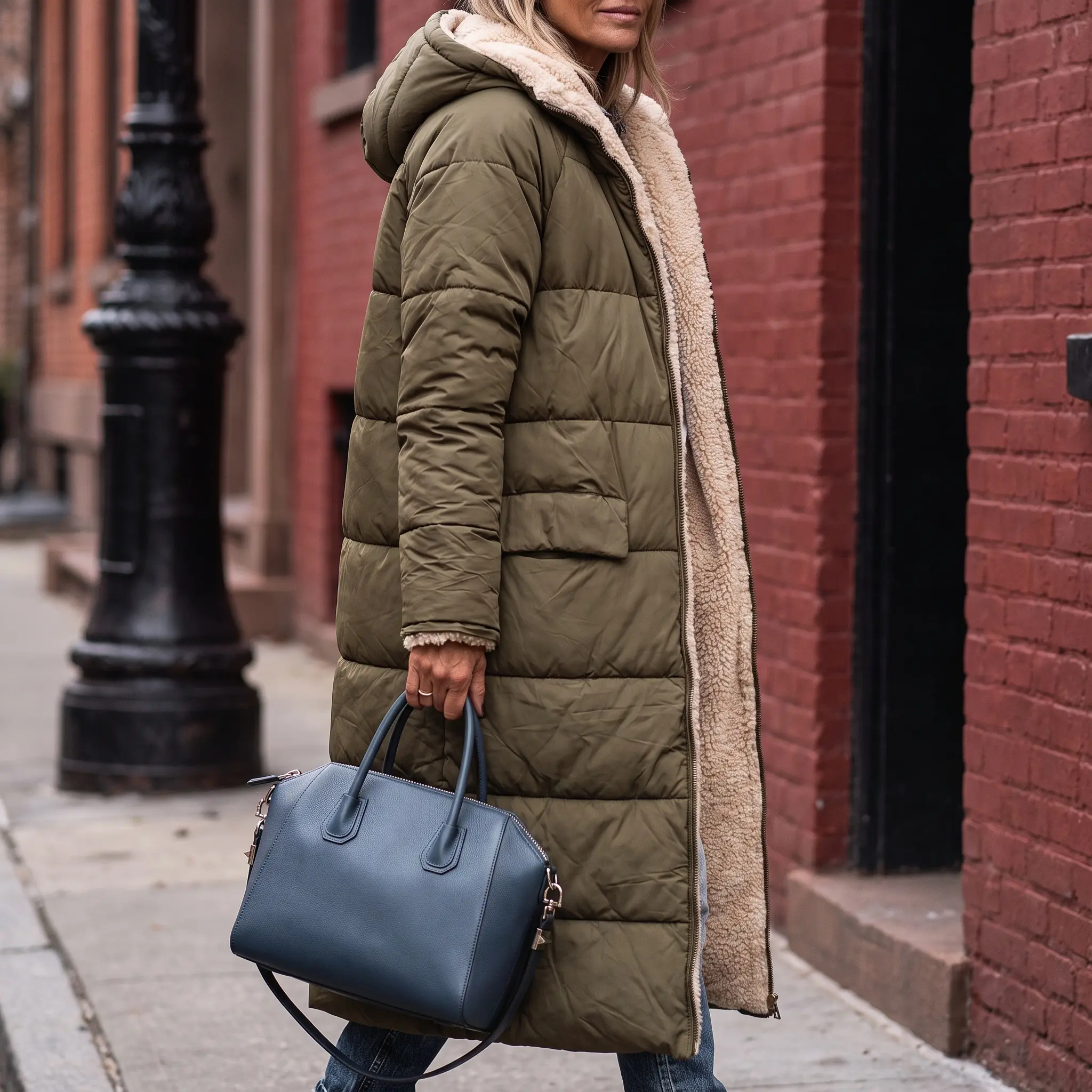 Reversible Extra Thick Puffer Coat | Sleek Slim Fit Women's Winter Outerwear