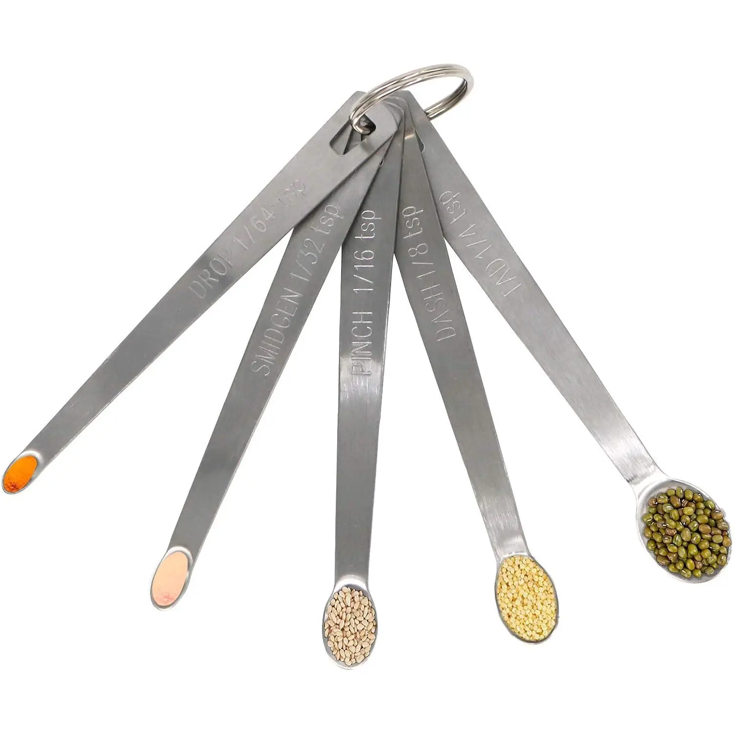 Stainless 1-Pack Mini Measuring Spoon Set, Small Kitchen Utensils for Precise Measurement