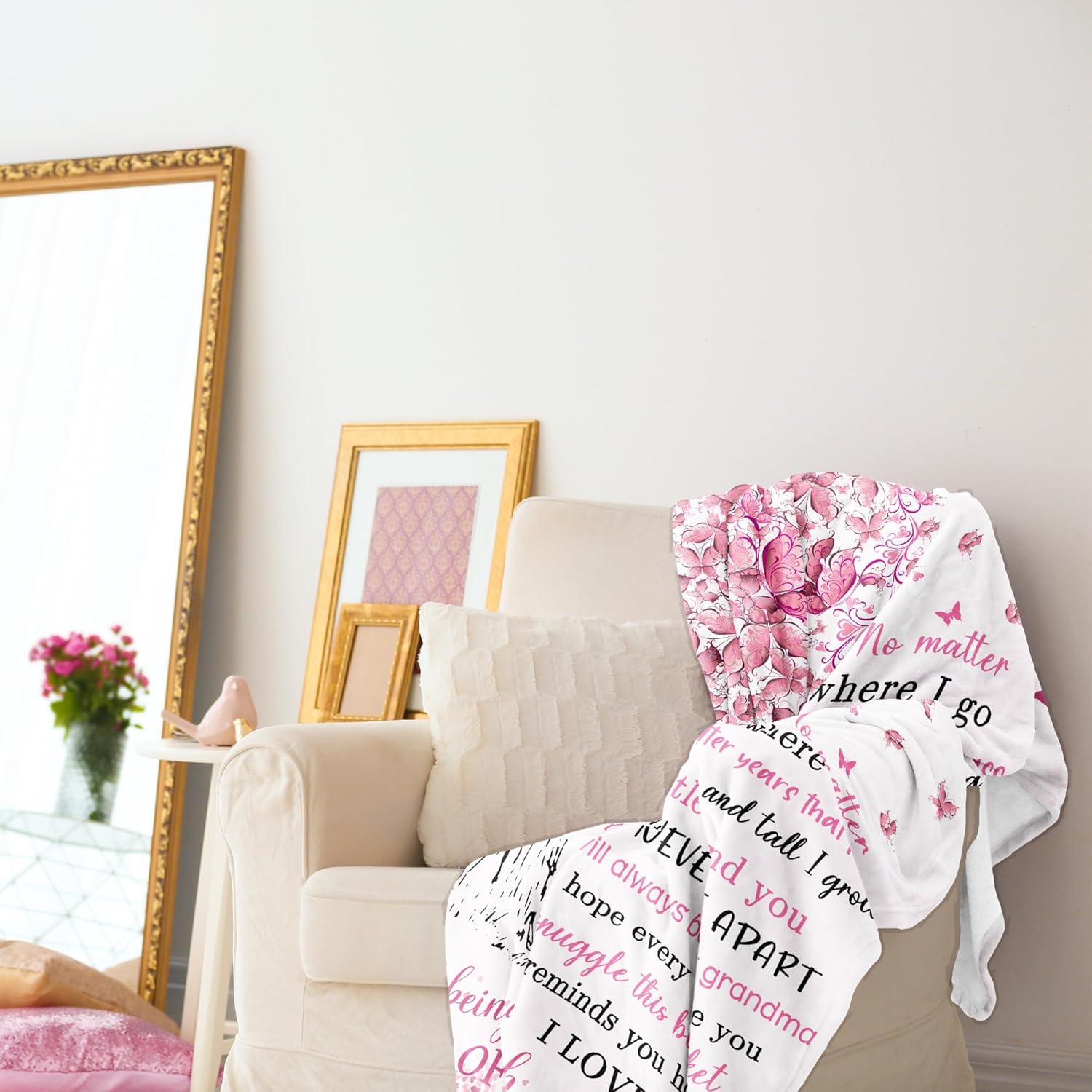 Grandma Gifts, Birthday Gifts for Grandma, Great Grandmother Mothers Day Christmas Birthday Gift Blanket 60"x 50", Grandmom Nana Gift