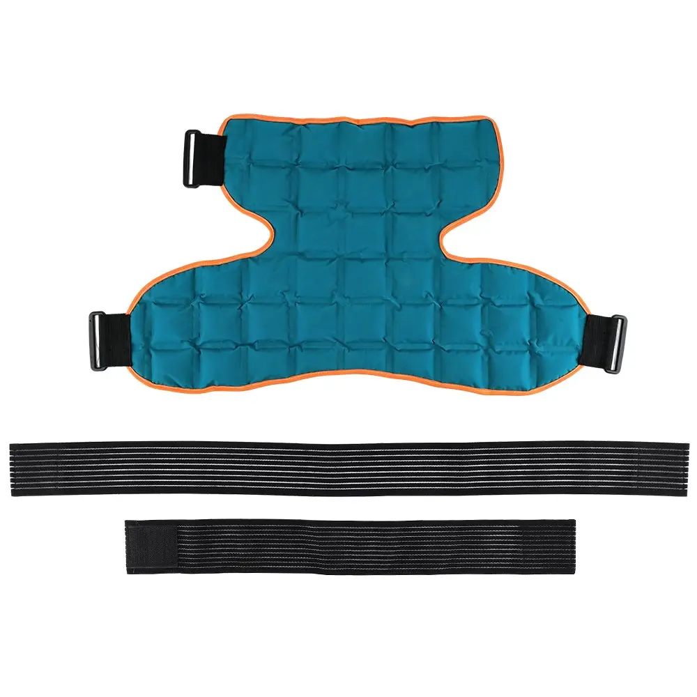 Foldable Reusable Hot & Cold Shoulder Wrap, microwaveable & ice compress dual use, soft skin-friendly waterproof fabric, relieves shoulder discomfort for home and sports, Heated Wrap