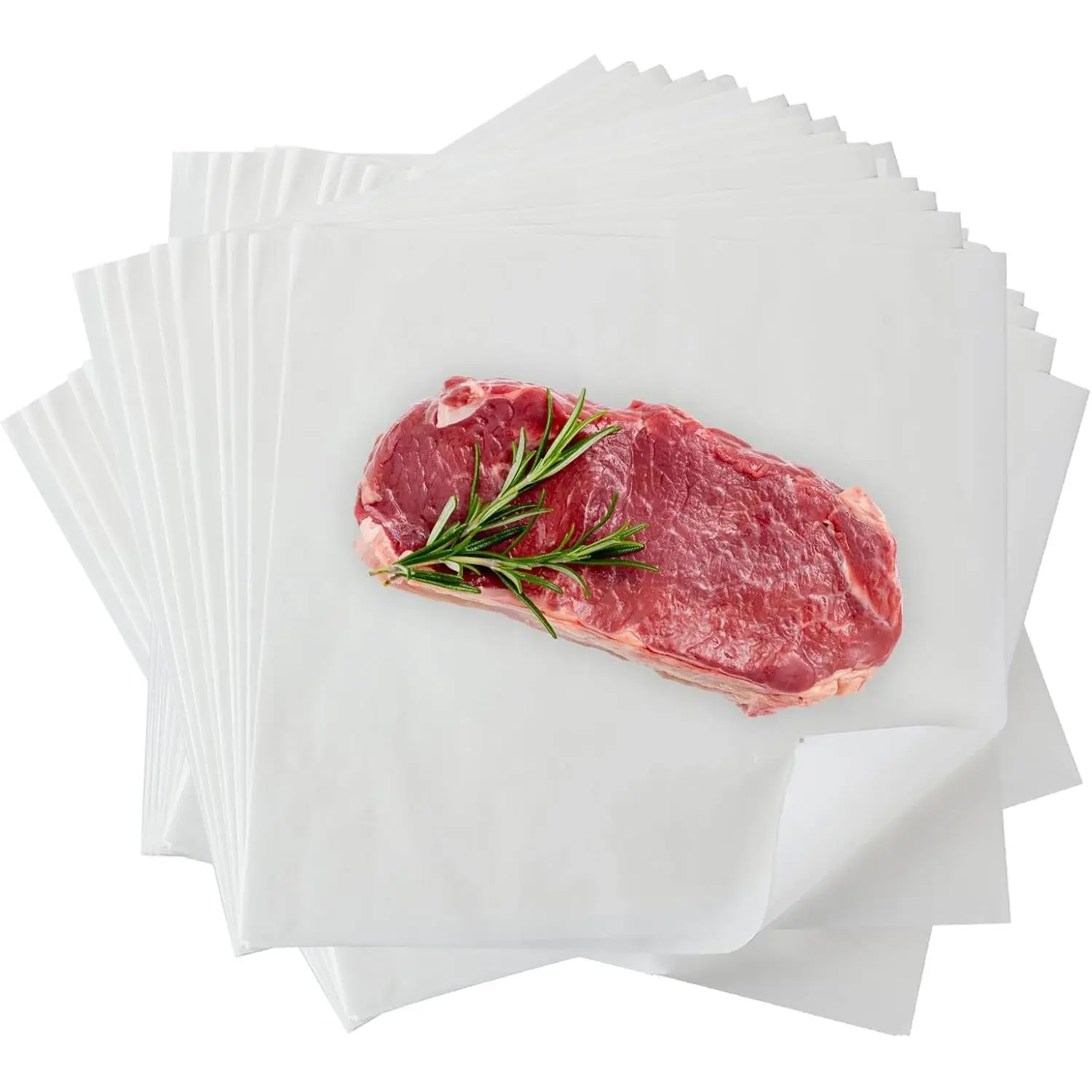 100 count Sublimation Butcher Paper 12x12 Inch Precut Sheets | White Uncoated -Safe  Paper for Heat Press, Meat Wrapping, BBQ, Crafts, No Wax, No Odor, -Resistant