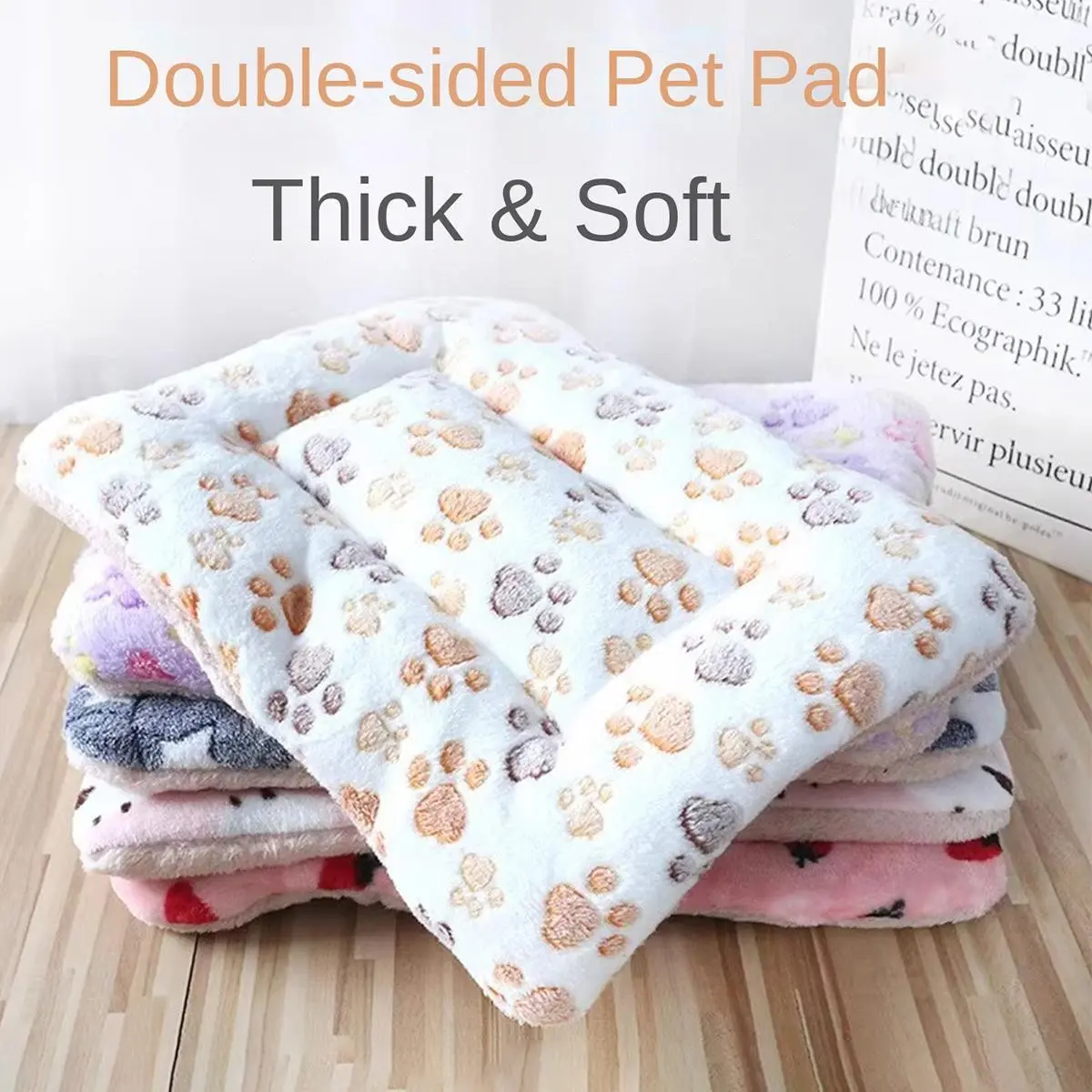 Double-Sided Pet Pad, Soft & Comfortable Pet Sleeping Mat, Ideal for Dogs & Cats, 1 Count Pet Supplies, Cozy Pet Bedding Solution