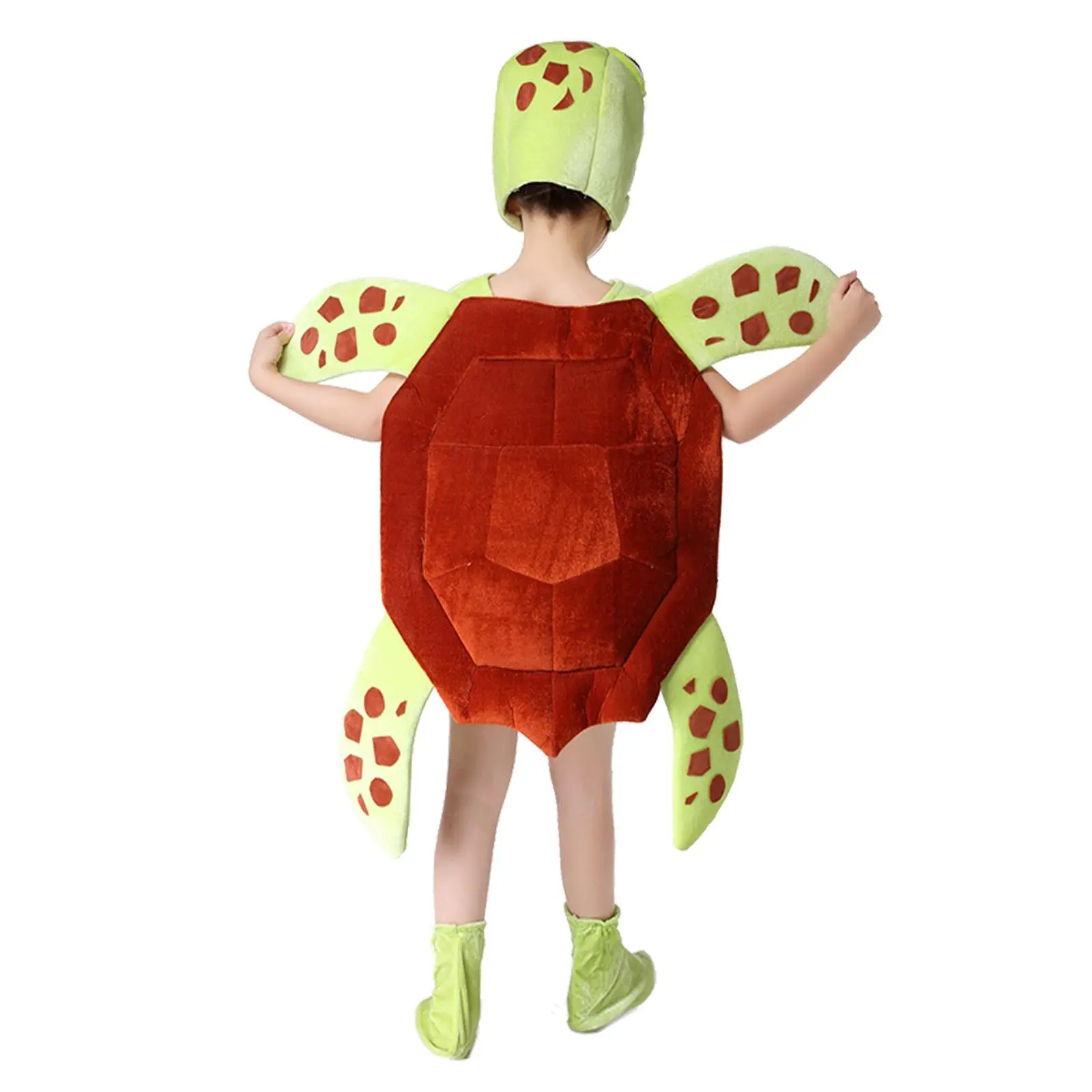 Children Big Turtle Cosplay Clothing for Halloween Purim Carnival School Party Sea Animals Cos Costumes Dress Up Birthday Gifts