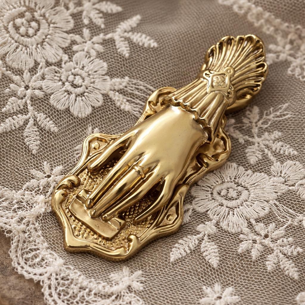 Hand Clip Vintage Journal Charm Paper Notebook Metal Holder Retro Binder Bookmark Clamp Victorian Book Office Organizer Hand Clip Vintage Journal Charm Paper Notebook Metal Holder Retro Binder Bookmark Clamp Victorian Book Office Organizer