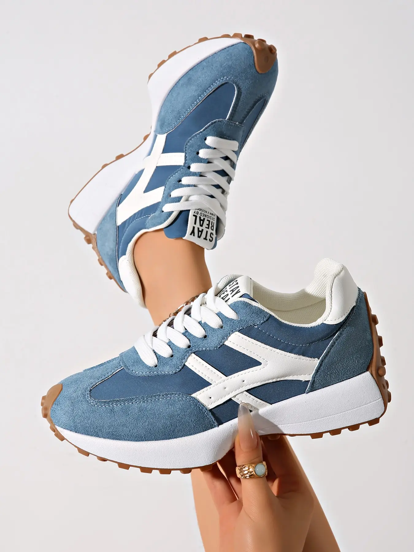 Women's Macaron Color Dad Shoes, Thick Sole Mesh Breathable Sports Shoes, Casual Commuter, Lightweight Comfort, Daily Wear Essential