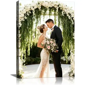 Ship Next Day Custom Canvas Prints(Framed 8*10), Canvas Prints with Your Photos for Bedroom, Living Room, Office,Personalized Canvas Wall Art for Home Decor, Gifts, and Keepsakes