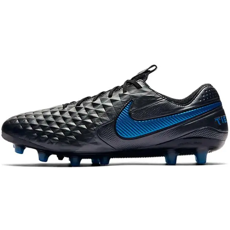 Nike Tiempo Legend 8 Elite Pro AG Soccer Cleats for Men – Synthetic Leather, Durable, Artificial Grass Verifiable, with credentials and supporting global authentication