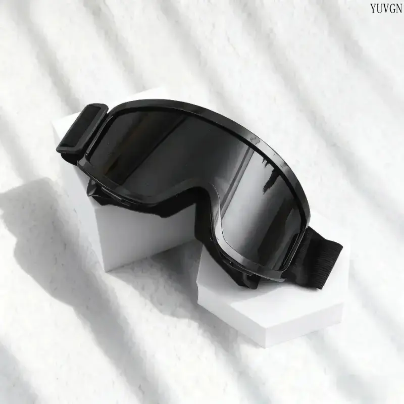 Unisex Large Frame Ski Goggles with Anti-Fog Day-Night Lens, Windproof UV Protection, Lightweight Padded TPU Frame, Comfortable Fit for Skiing, Snowboarding, Anti-Fog Lens