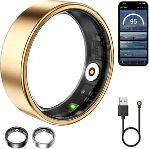 Multifunctional Smart Band, Fitness Tracker, Step Counter, Multiple Sports Modes, Remote Photo, IP68 Waterproof, Smart Ring