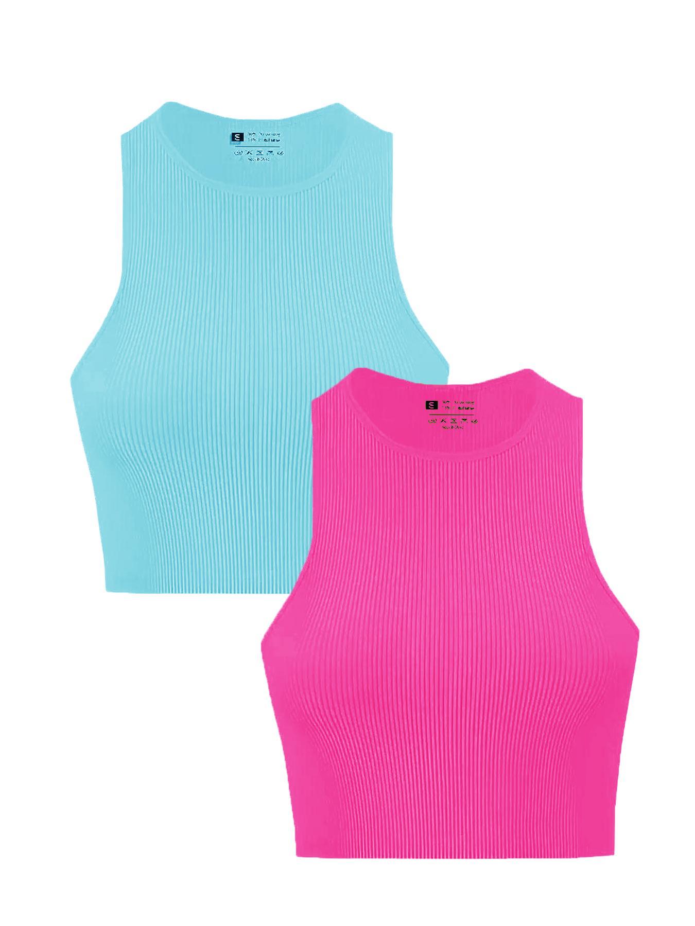 Women's Sleeveless Backless Vest, V-Neck Tie Front Design, Slim Fit, Cropped, Street Style, Athletic Gym Wear, Casual Daily, Indoor Outdoor, Womenswear