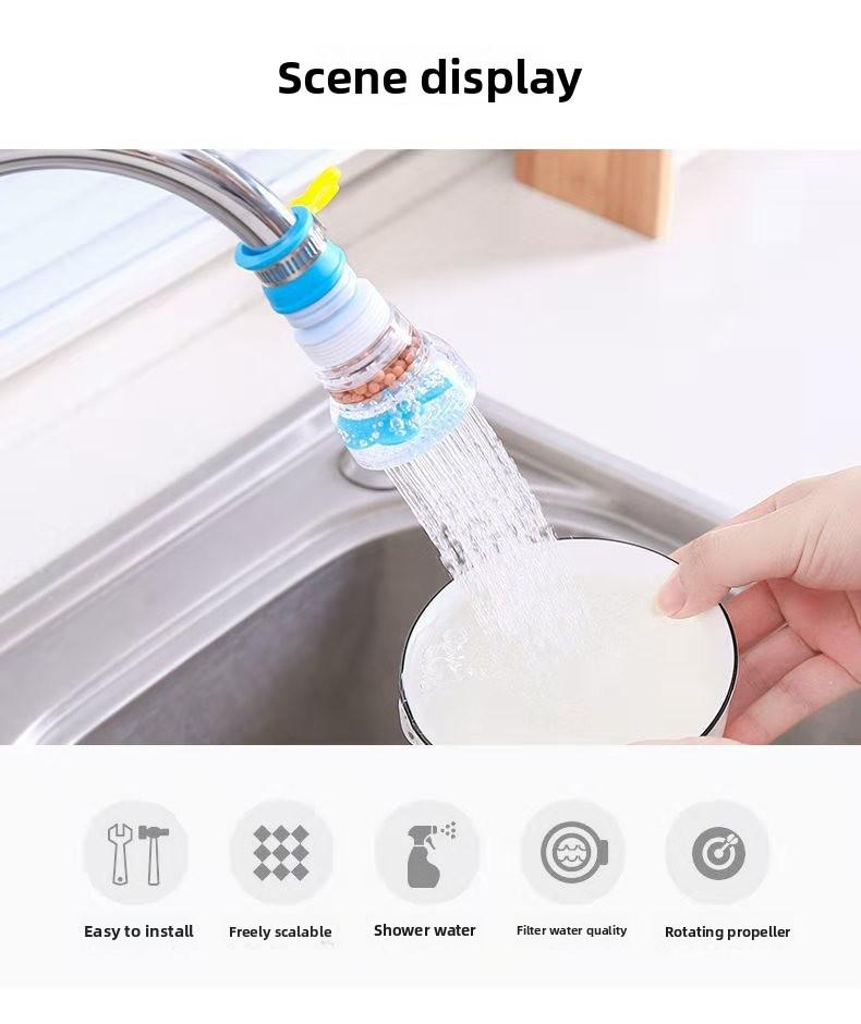 Anti-splash faucet nozzle