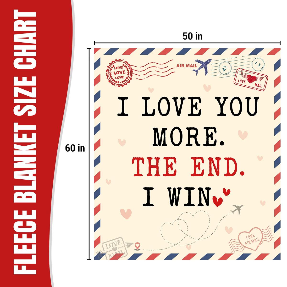 Valentines Day Gifts for Him Her I Love You More Super Soft Fleece Throw Blanket 60x80 in Anniversary Wedding Birthday Gift for Men Women Girlfriend Boyfriend Romantic Husband Wife hans adhd shirt winter tees classy going out top st sir t graphic basic