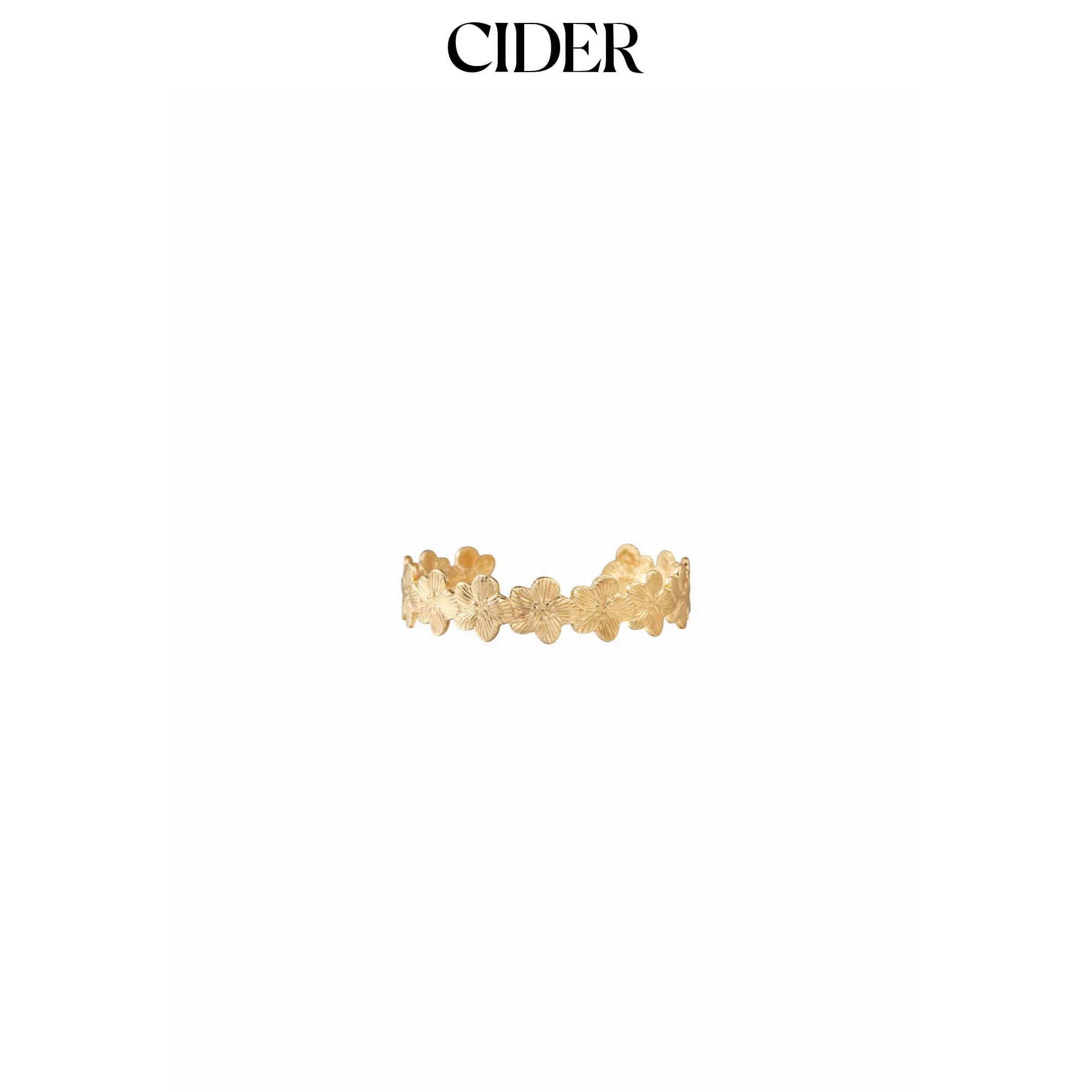 Cider FLOWER CUFF BRACELET