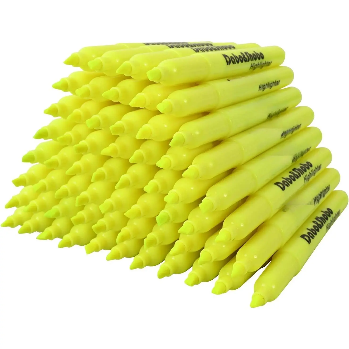 Yellow highlighter, 60 Pack -bright color, chisel tip, for Adults Highlighting in the  School Office …