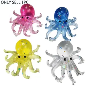 1pcs Ocean Octopus Stress Relief Toy, Slow Rebound Squishy, Portable Indoor Outdoor Play, Suitable for Ages 3+, Model Pk01, Cute Squishy