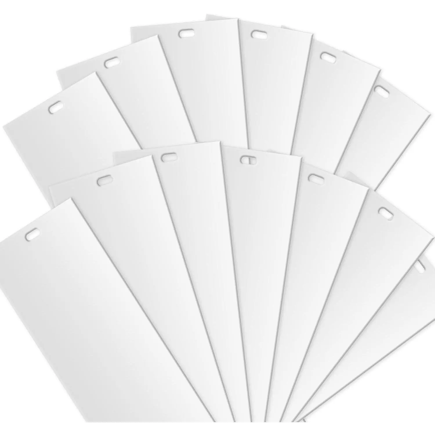 20 Pcs 82.5" Vertical Replacement Blinds PVC Replacement Slats Parts for Sliding Glass Door Patio Door Window